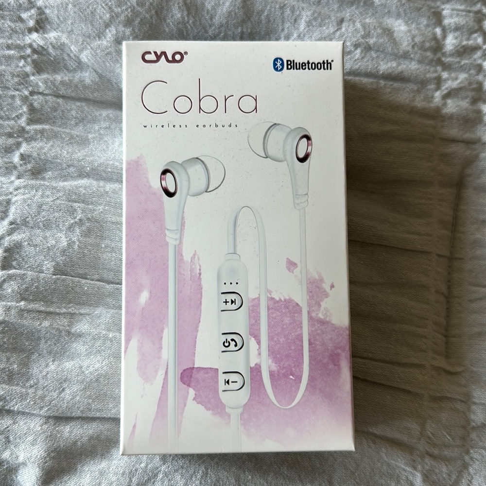 Cobra CYLO Bluetooth wireless earbuds